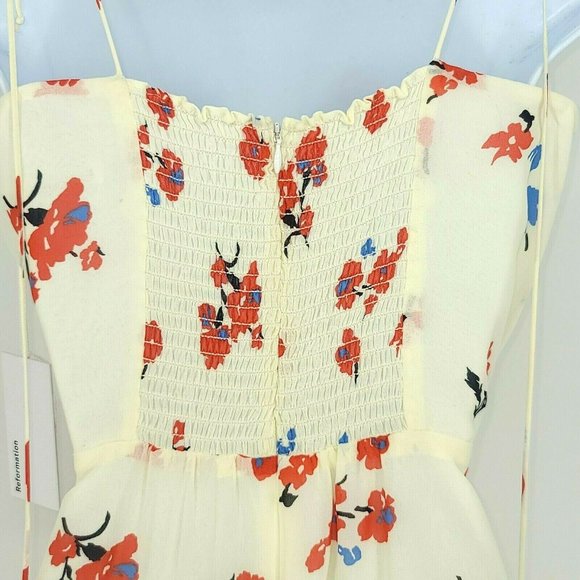 Reformation Juliette Dress in Changall size 12 New - Picture 11 of 12